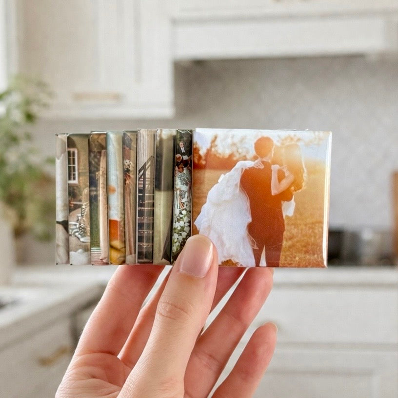 Custom Photo Magnets (Set of 9)